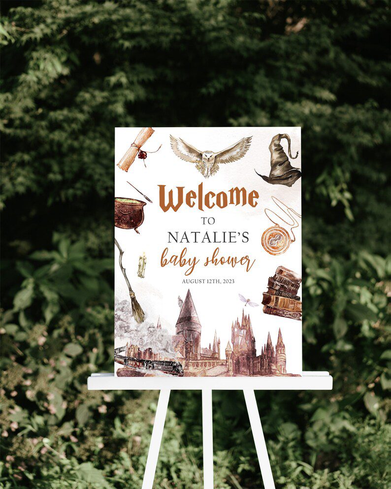 Harry Potter Baby Shower Banner