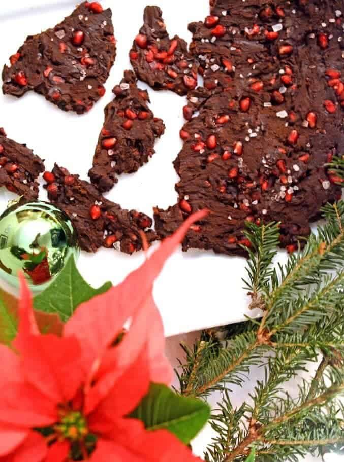 ginger christmas bark