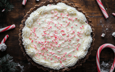 Minty Fresh Holiday Pie: Oreo Crust Meets Peppermint Cream
