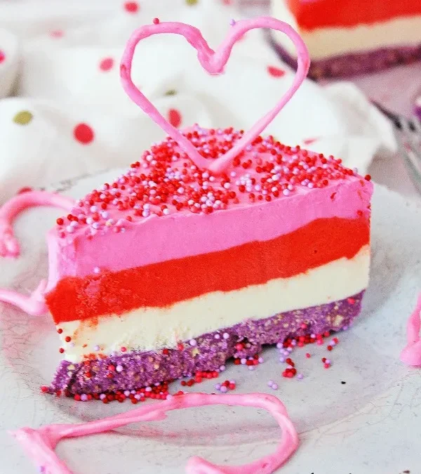 Valentine's day cheesecake recipe