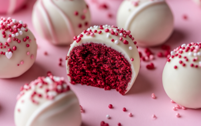 DIY Valentine’s Gifts for Your Boyfriend: Red Velvet Truffles for a Valentine’s Day Aesthetic