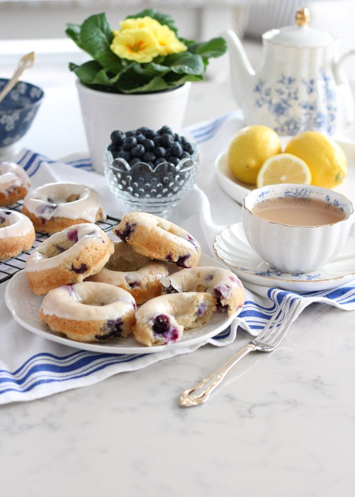 Baked-Blueberry-Donuts-Lemon-Glaze